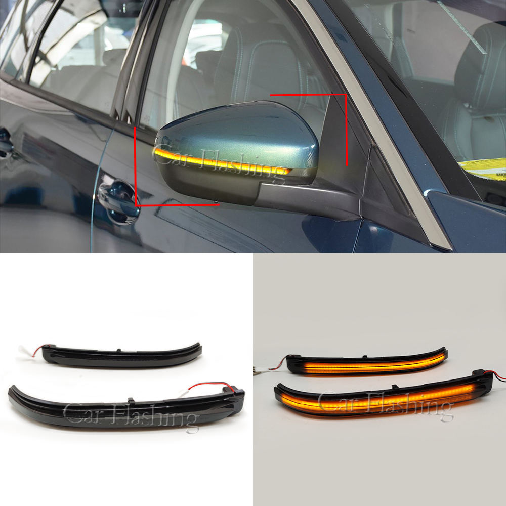 Светодиодный Указатель Поворота для Peugeot 3008 5008 и Citroen C5 Aircross, Красный