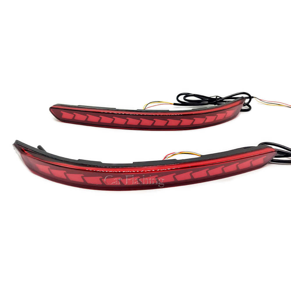 Задние Светодиодные Фары для Kia Pegas Красного Цвета