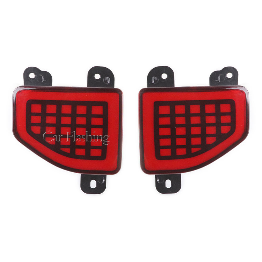 Задний Противотуманный Фонарь для Jeep Wrangler, Красный, Светодиодный