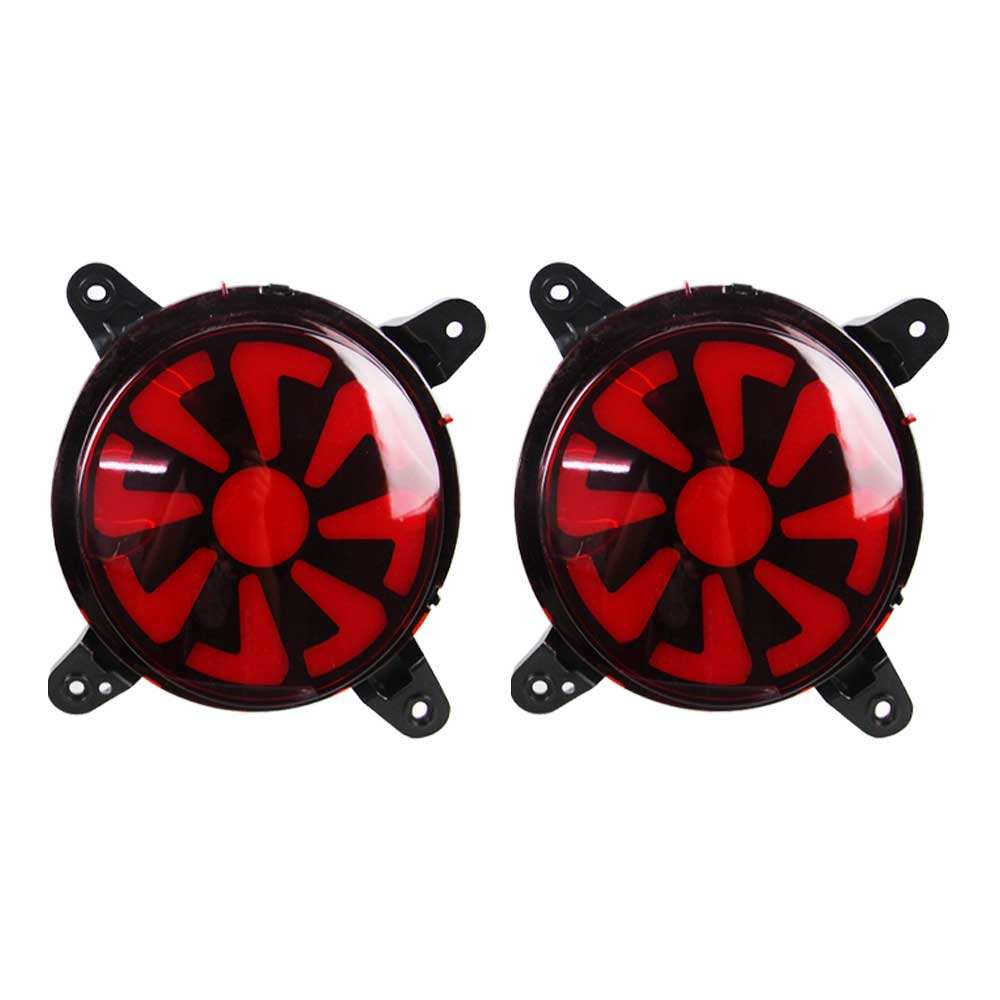 Задние Фонари Hyundai I10 Красного Цвета, Абс + Светодиодные (Модель C 2 функции)