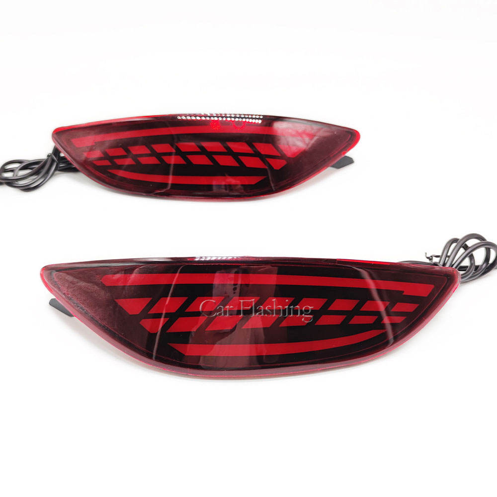 Светодиодная Фара Заднего Бампера Hyundai Solaris Accent Verna Красная