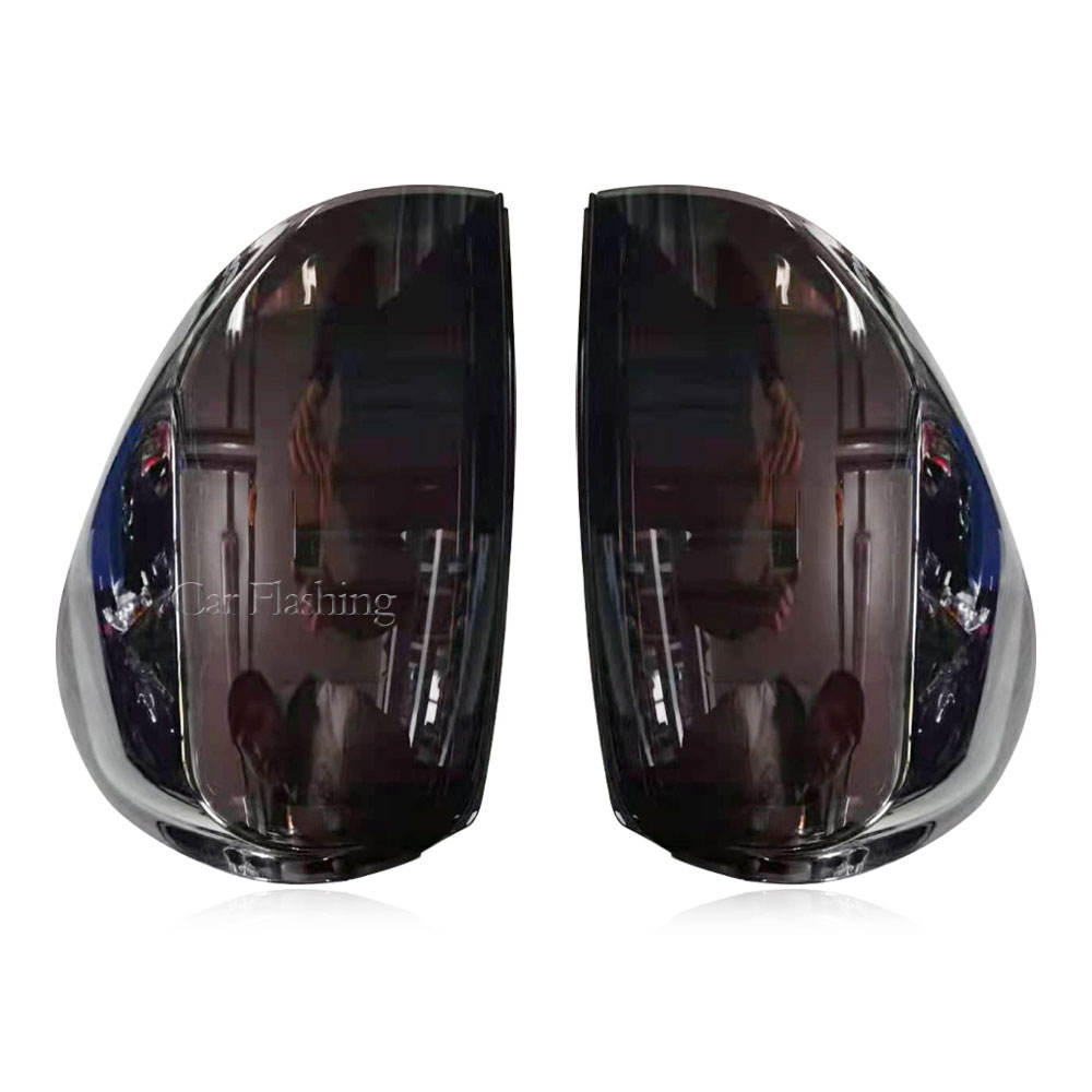 Задний Фонарь для Mitsubishi L200, Colt, Triton Красного Цвета из Abs с Led-подсветкой (Дымовая крышка)