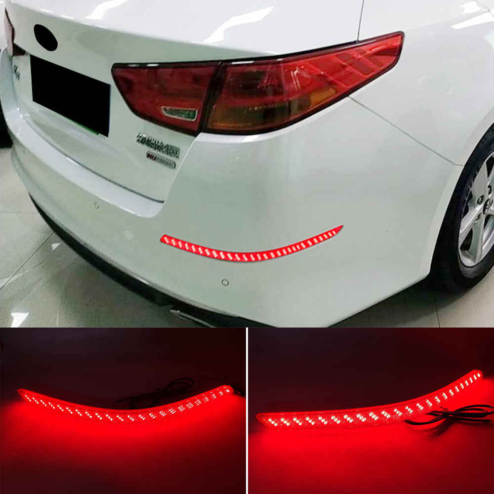 Задний Фонарь Kia Optima K5 Красного Цвета с Led-подсветкой