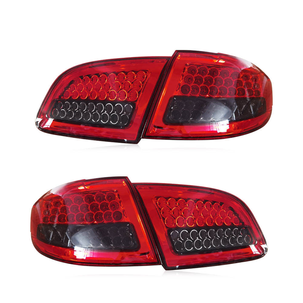 Задние Фонари Hyundai Santa Fe, Светодиодные, Красного Цвета, Drl, Тормозной Сигнал, Абс (Красный дым)