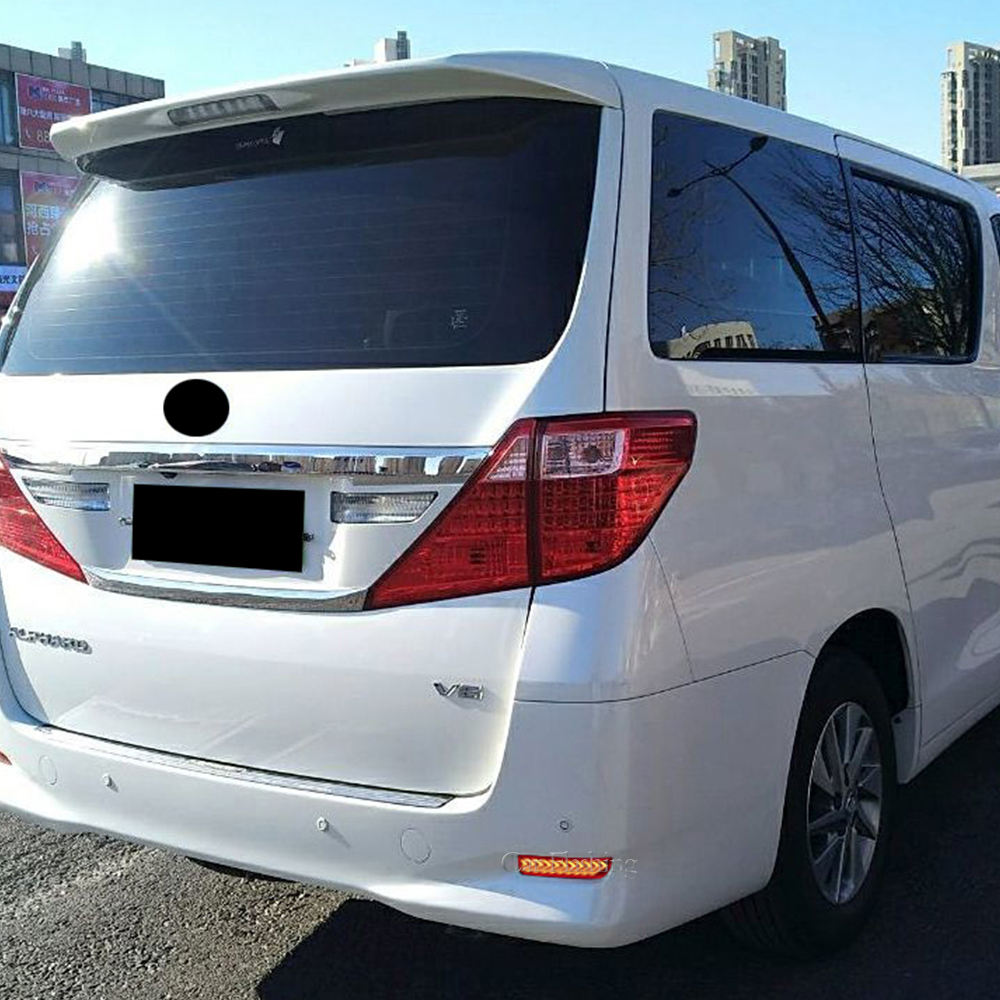 Светодиодный Отражатель Заднего Бампера Toyota Avensis Alphard Estima Rav4 Gaia Previa Ipsum, Красный
