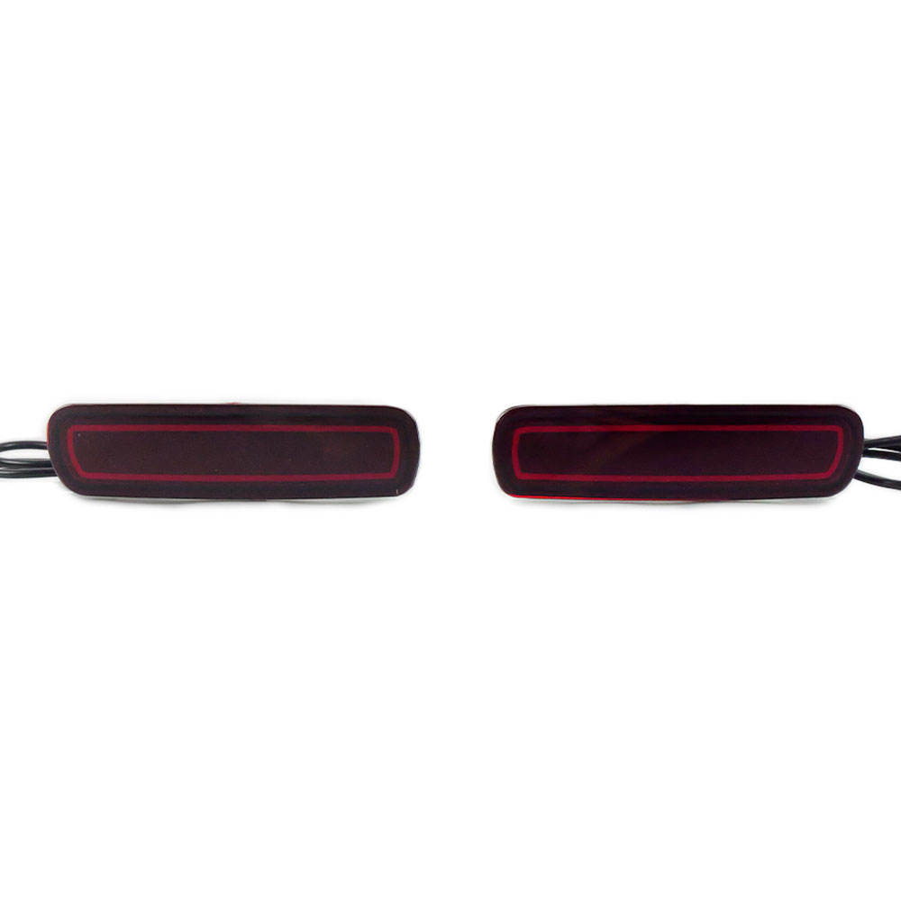Светоотражатель Заднего Бампера для Lexus Lx470 и Toyota Land Cruiser - Красные Светодиодные Стоп-сигналы (Красная Модель B)