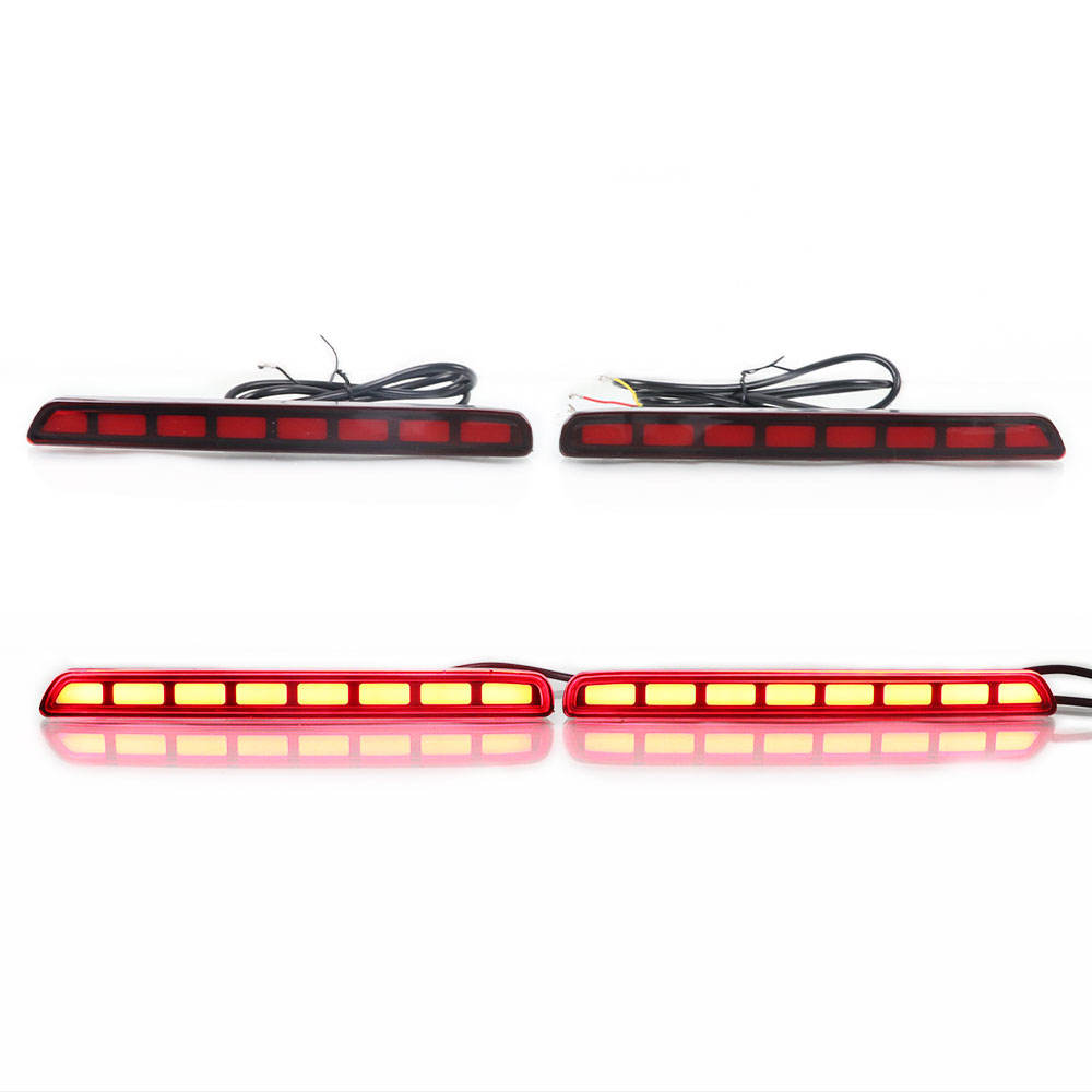 Задняя Противотуманная Фара Honda Cr-v Crv Красного Цвета, Abs + Светодиод