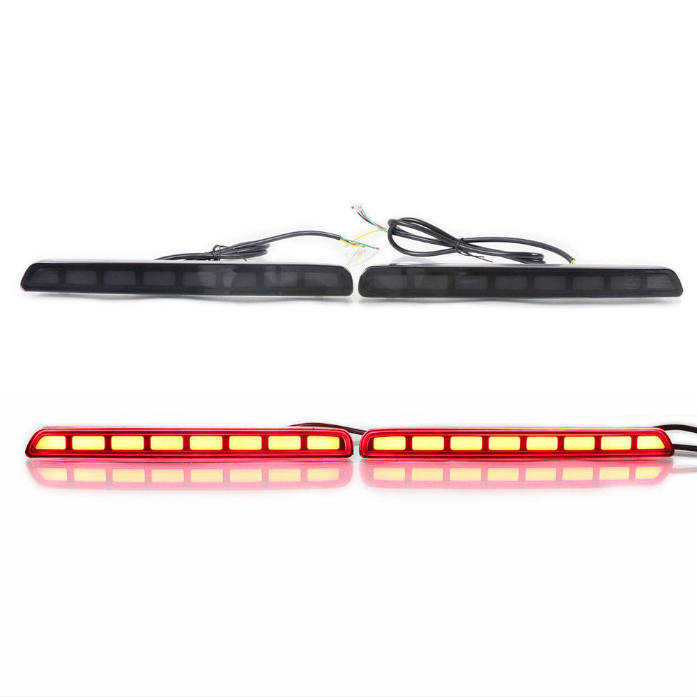 Задняя Противотуманная Фара Honda Cr-v Crv Красного Цвета, Abs + Светодиод (Модель дымовой крышки)