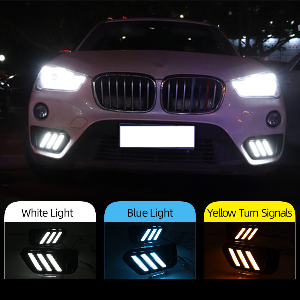 Светодиодные Дневные Ходовые Огни для Bmw X1 Белого Цвета