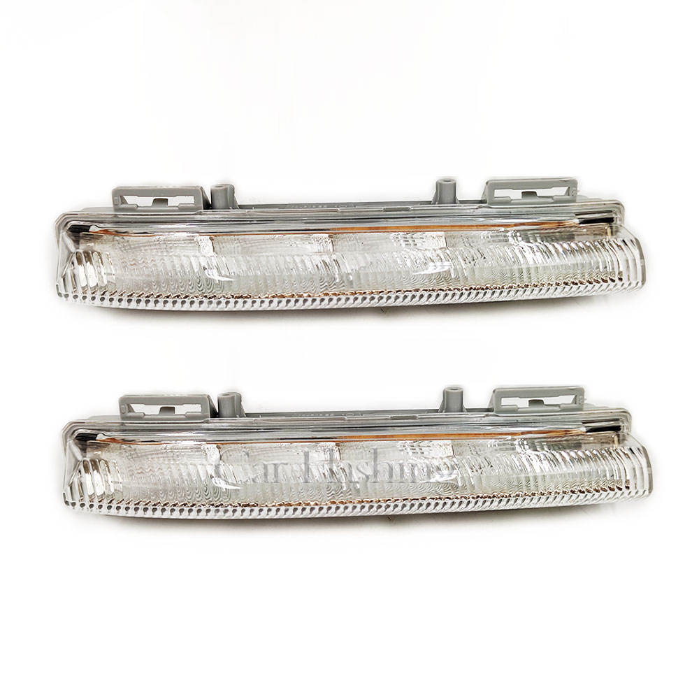 Светодиодные Дневные Ходовые Огни Mercedes-benz W204 W212 C250 C280 C350 E350 Белого Цвета (Левый и правый)