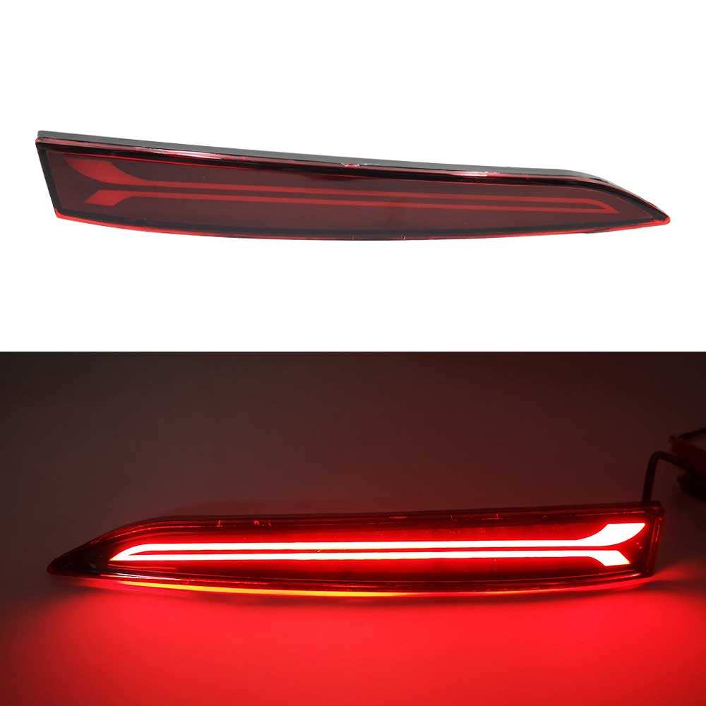 Задний Фонарь Hyundai Solaris Accent Красный Светодиодный (Модель C 2 функции)