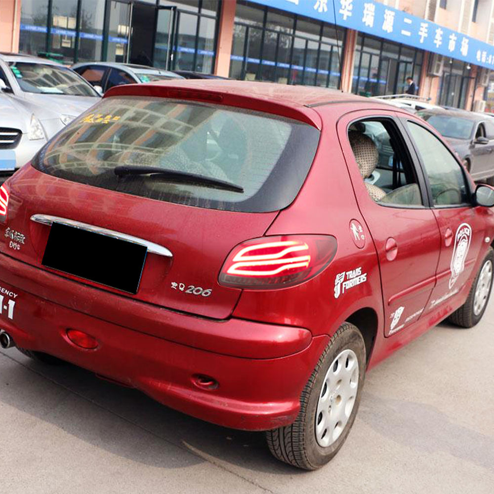 Задний Фонарь Peugeot 206 Красный Светодиодный
