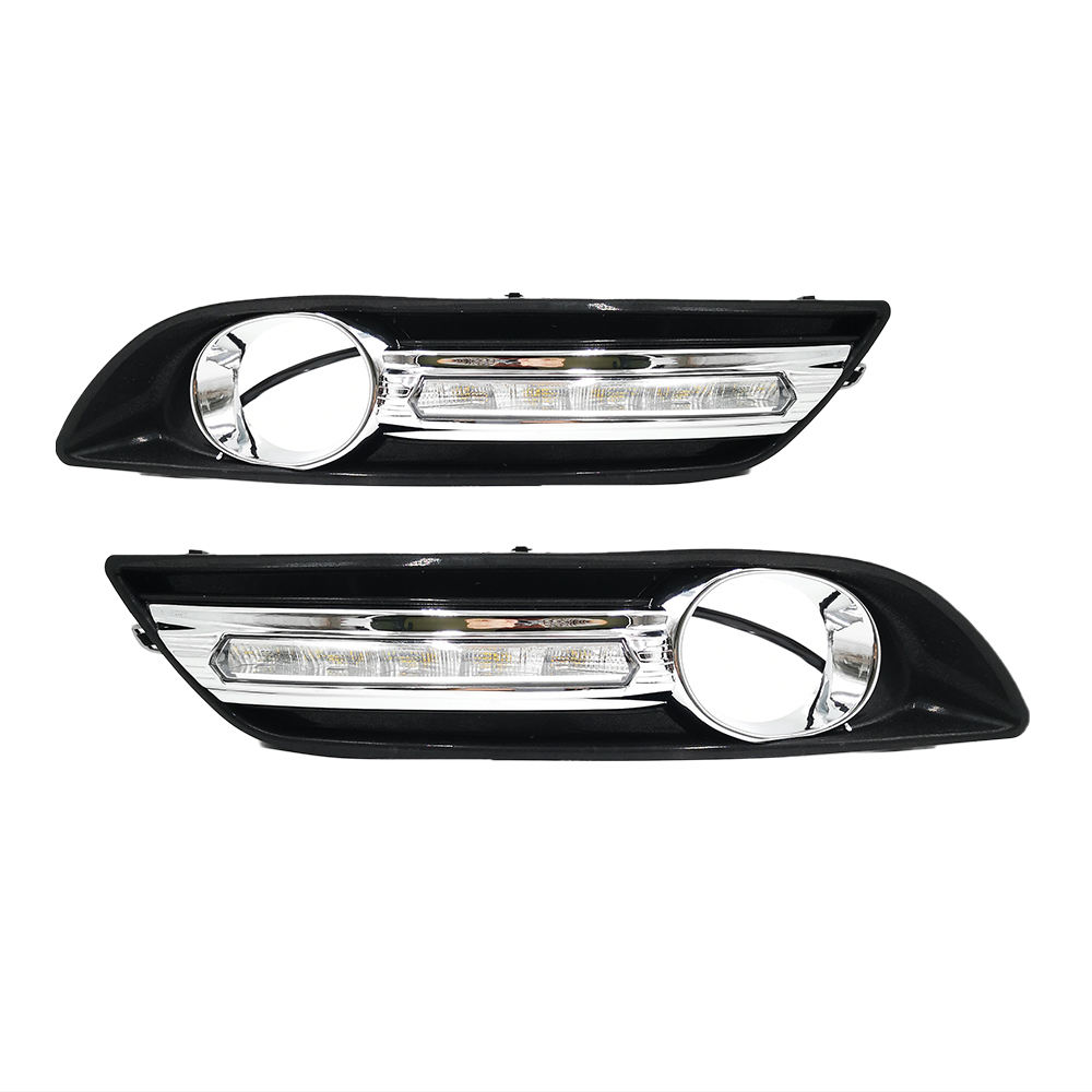 Дневные Ходовые Огни Nissan Sentra Sylphy Белого Цвета (Белый желтый синий)