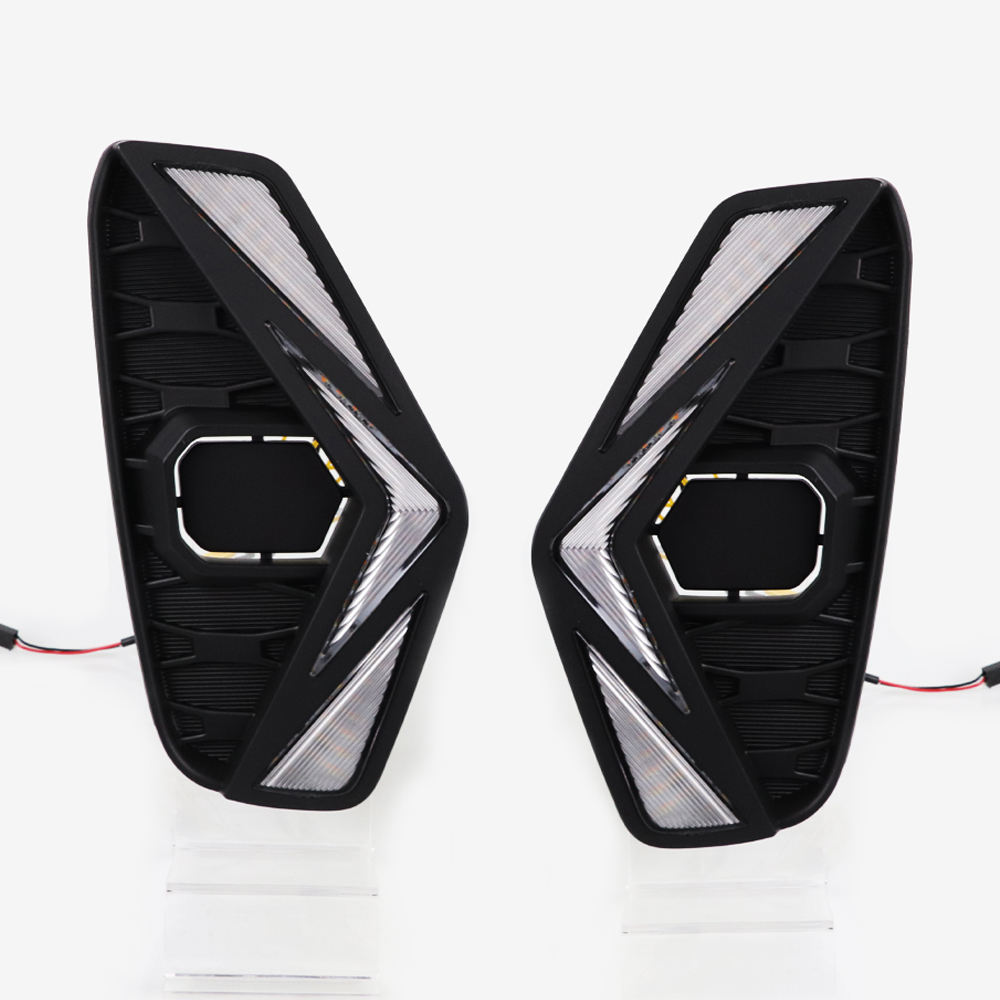 Автомобильный Светодиодный Drl для Nissan Navara Np300 - Белый Abs + Led