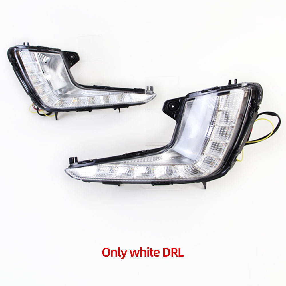 Дневные Ходовые Огни для Kia Rio K2 - Белый Abs + Светодиодные Огни