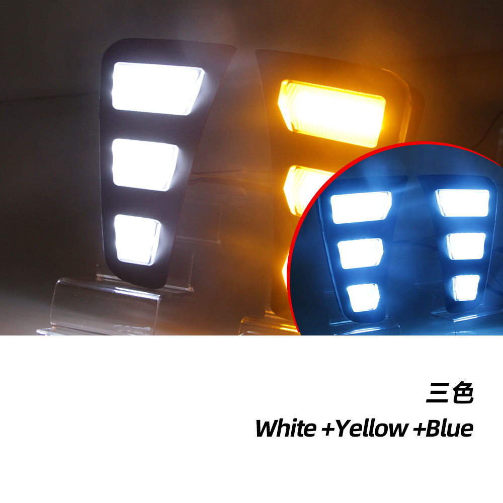 Дневные Ходовые Огни Киа Пегас, Светодиодные, Белого Цвета, Абс + Светодиод