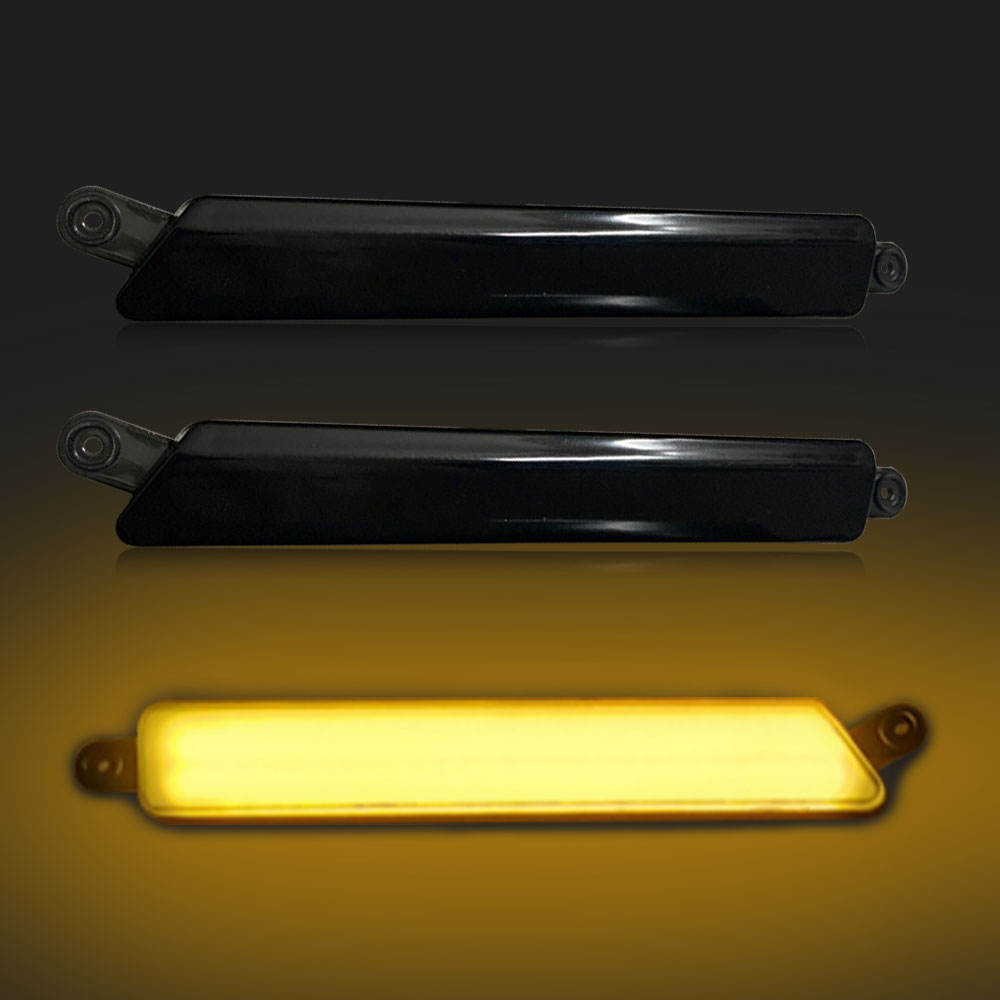 Светодиодные Дневные Ходовые Огни Ford Everest Ranger Белого Цвета (Дымовая оболочка желтый свет)