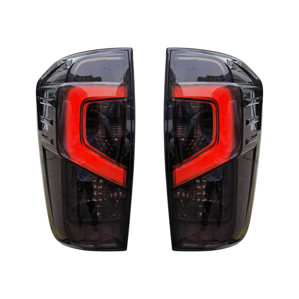 Задний Фонарь Nissan Navara Np300 Красного Цвета Со Светодиодами (Дымовая крышка)