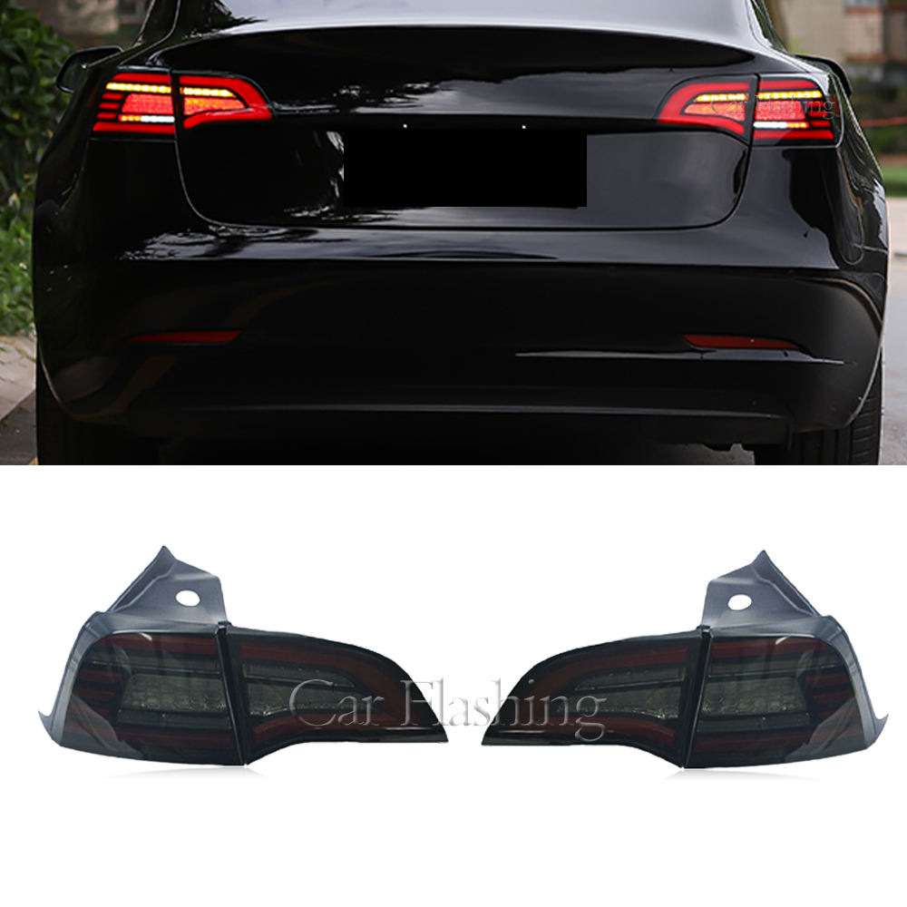 Задний Фонарь Tesla Model 3 Model Y Красный Светодиодный