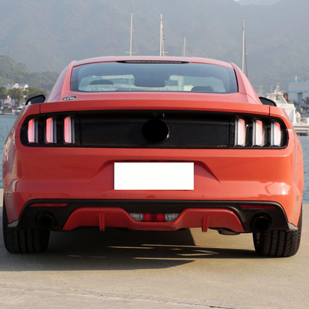 Задняя Противотуманная Фара Ford Mustang Красного Цвета с Led-освещением