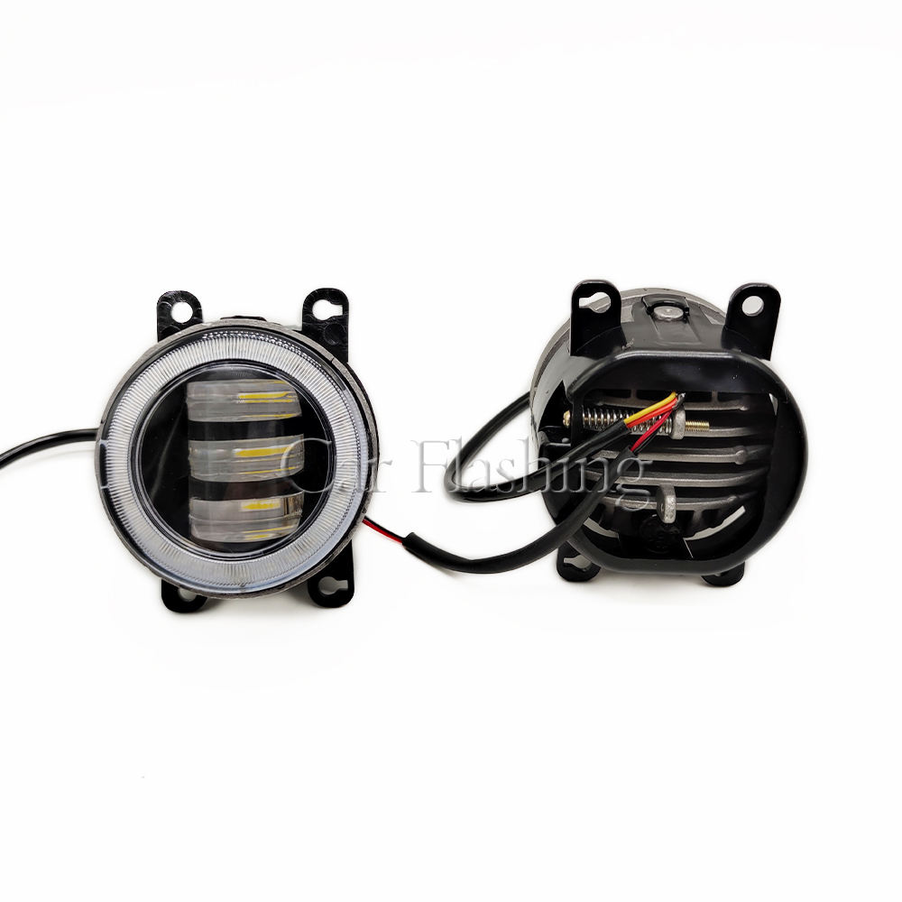 Противотуманные Фары Angel Eye Drl H11 для Mitsubishi Pajero Outlander Galant Colt Eclipse Rvr Endeavor Triton