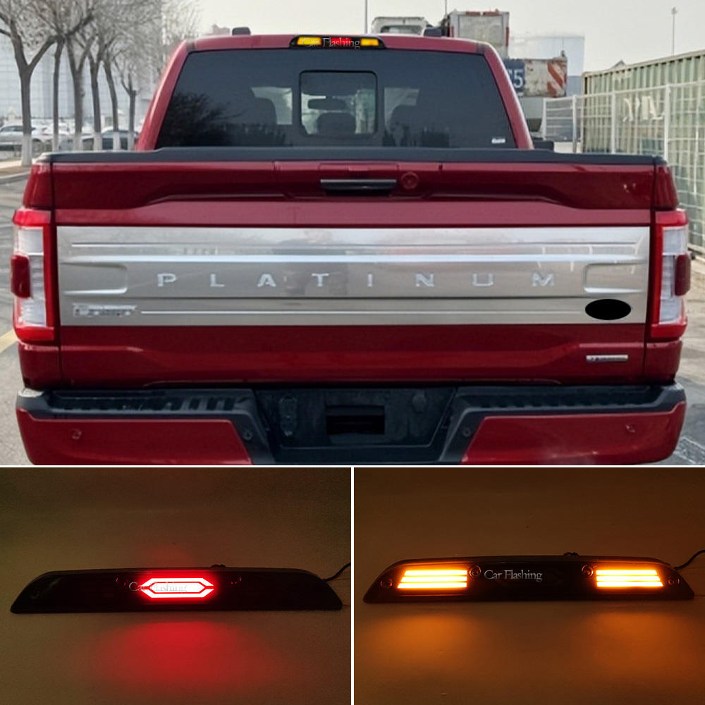 Задний Фонарь Ford Raptor F-150 Красный Светодиодный с Динамическим Поворотным Светом