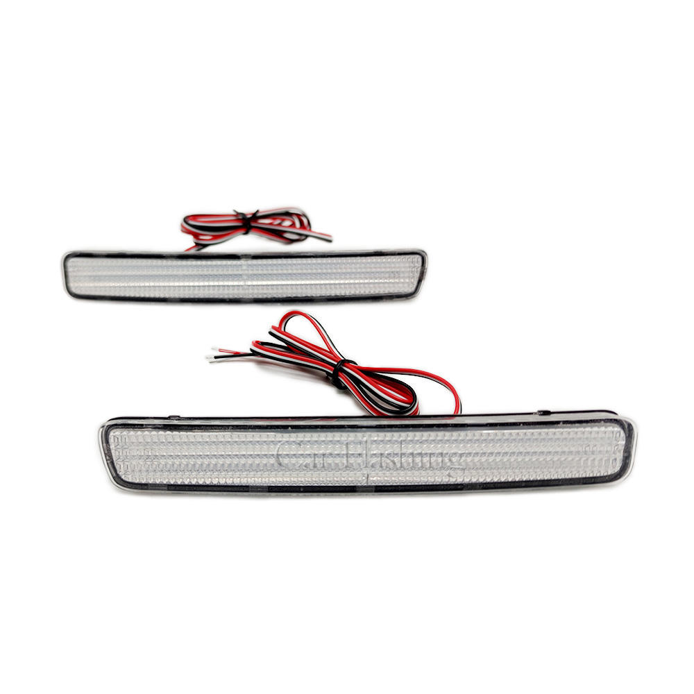 Светодиодный Задний Фонарь для Toyota Spade, Dodge Re, Noah, Voxy, Prius, Scion Tc, Красный, Abs+led (Белый Чехол)