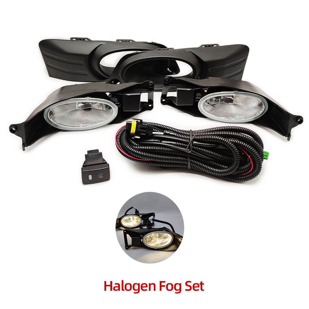 Фара Переднего Бампера Honda Shuttle Jazz Fit Белая Абс + Светодиодные Противотуманные Фары