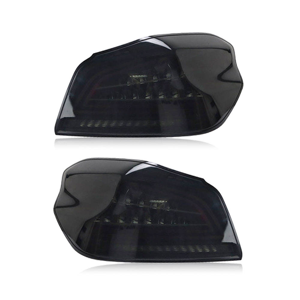 Задний Фонарь Subaru Wrx Красного Цвета из Abs с Led-сигналами (Дымовая крышка)