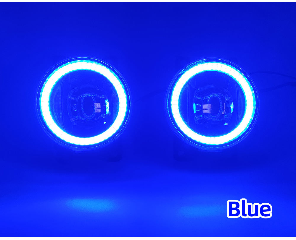 Светодиодные Ходовые Огни для Mitsubishi Outlander 2012-2023, Ангельские Глазки, ABS Пластик, Черные
