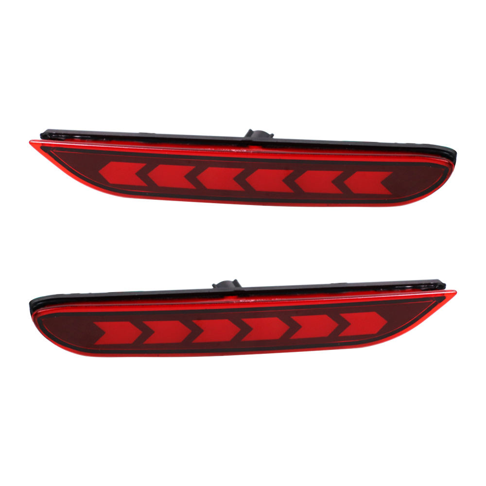 Стоп-сигнал для Nissan Qashqai X-trail Teana Altima и Infiniti Q50 Q70 Qx30 Qx80, Красный Светодиодный Отражатель Заднего Бампера