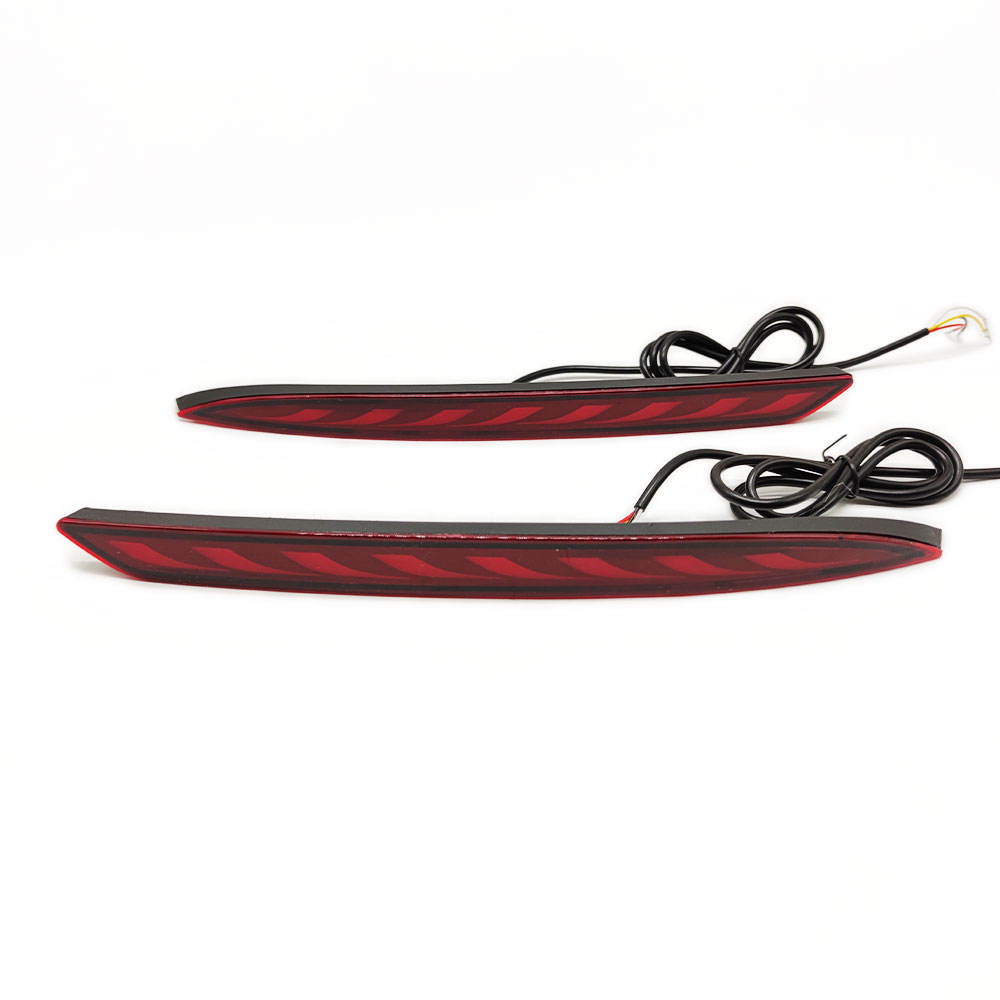 Сигнальный Задний Фонарь для Geely Coolray, Haoqing, Красный, Abs + Светодиод (Модель B)