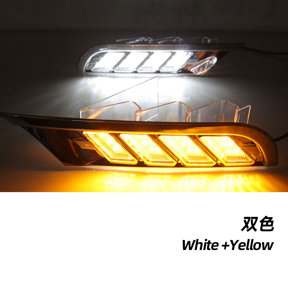 Дневные ходовые огни Nissan Kicks, светодиодные, водонепроницаемые, для 2016 года и новее
