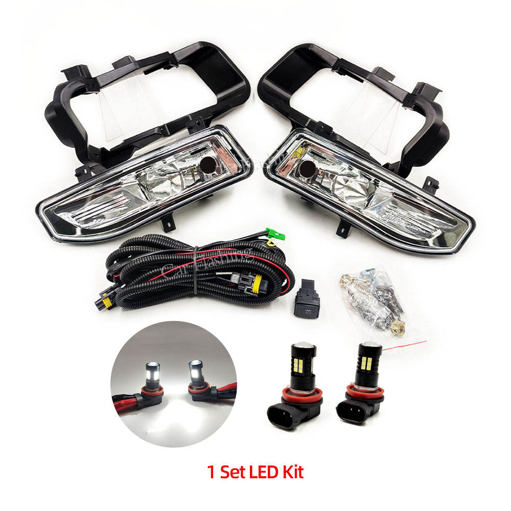 Противотуманные Фары для Nissan Kicks, Светодиодные, Белого Цвета, из Abs (1 комплект светодиодный комплект)