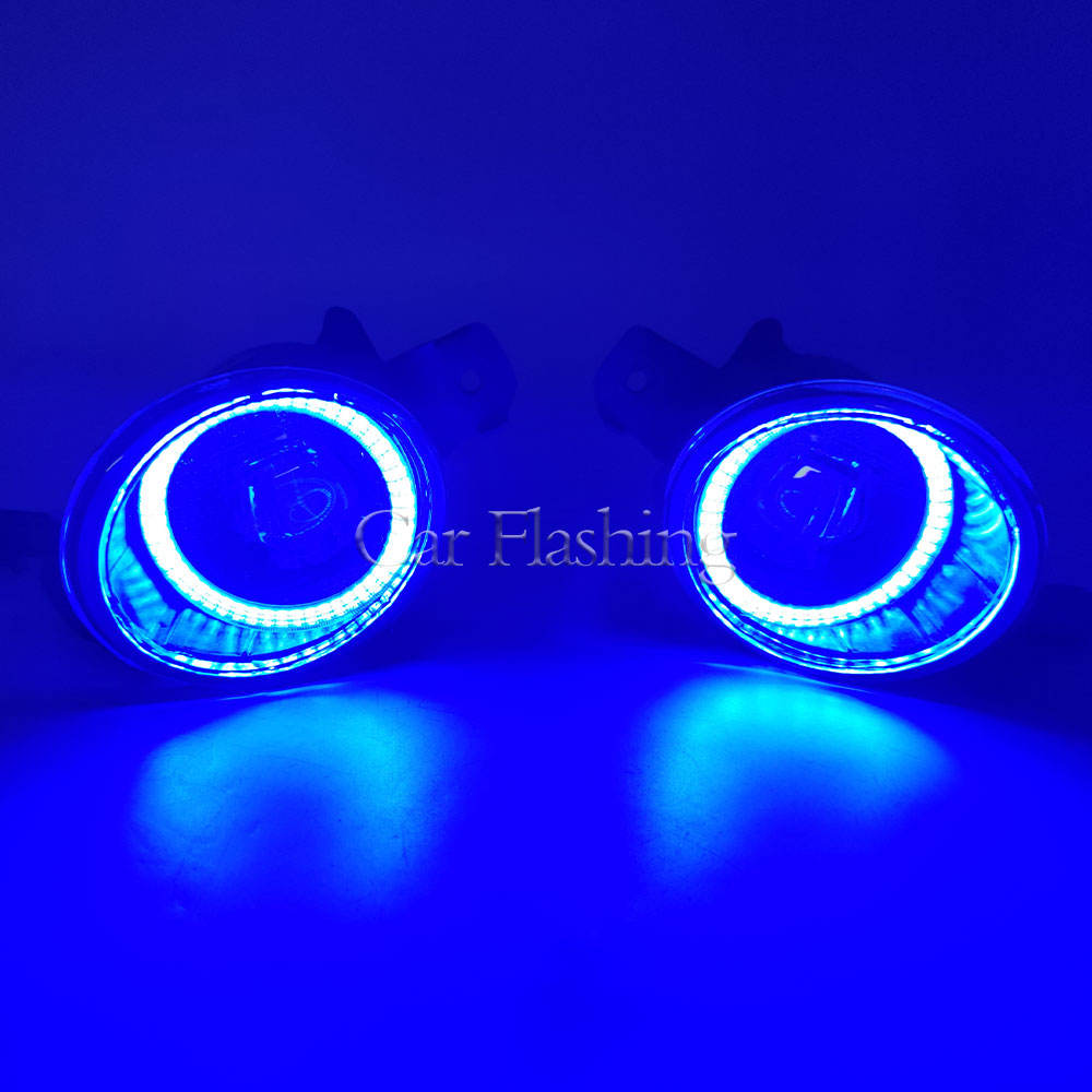 Противотуманные Фары Angel Eye для Renault Vel Satis, Koleos, Laguna, Espace, Modus, Clio (белый) (Голубой ангел глаз)