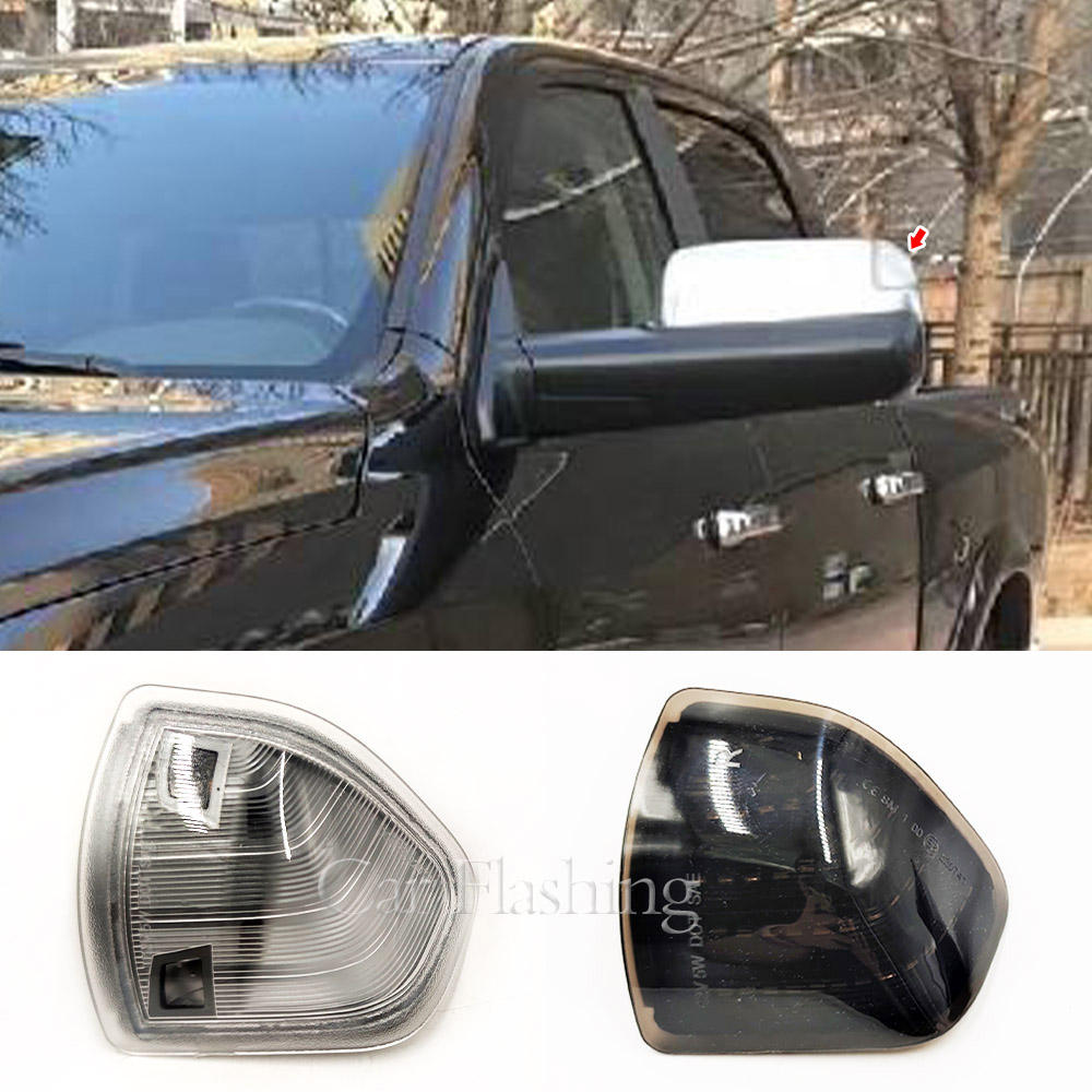 Поворотник Зеркала Dodge Ram с Янтарными Светодиодами