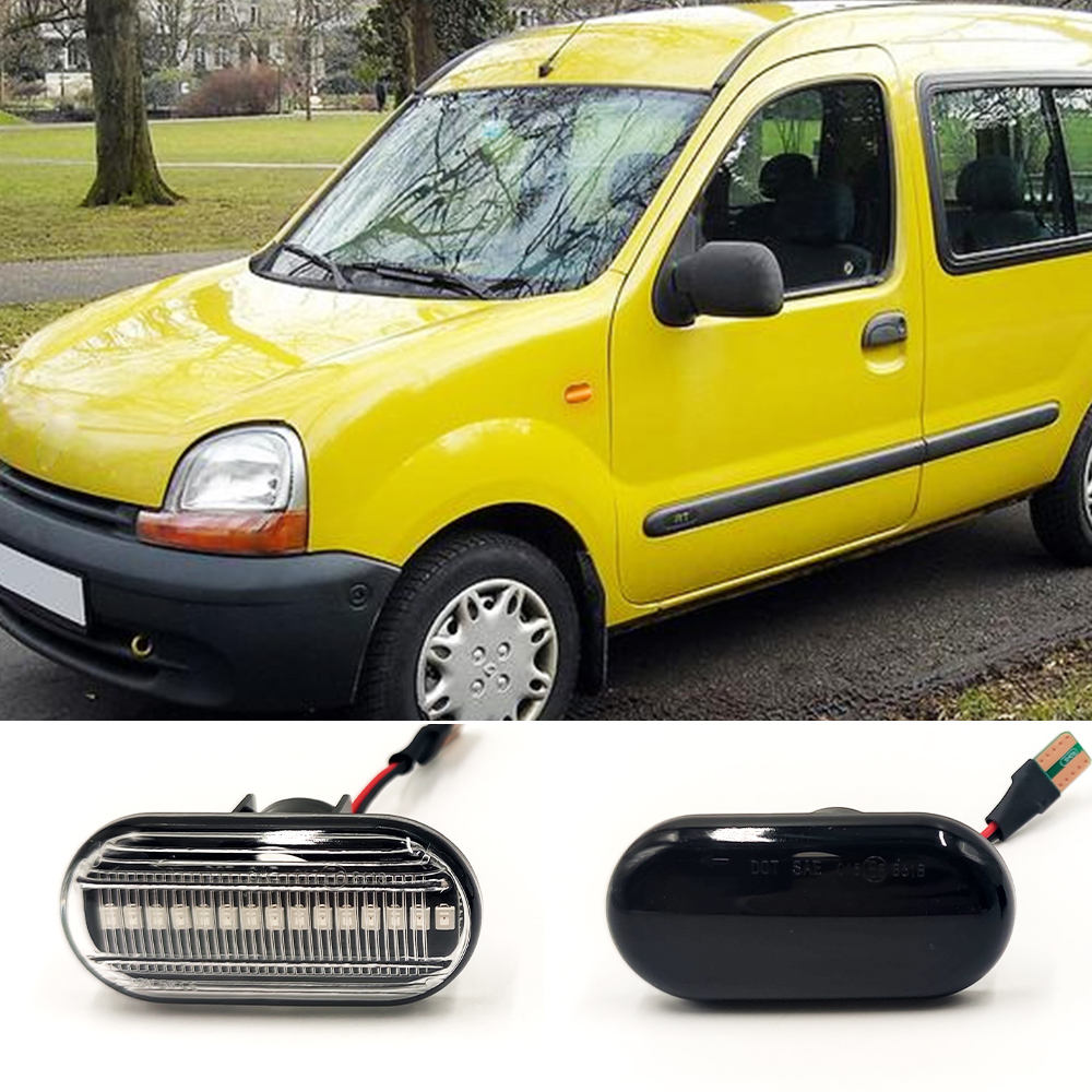 Светодиодные Поворотники и Габаритные Огни для Nissan Renault Opel - Абс-пластик + Светодиодная Лампа