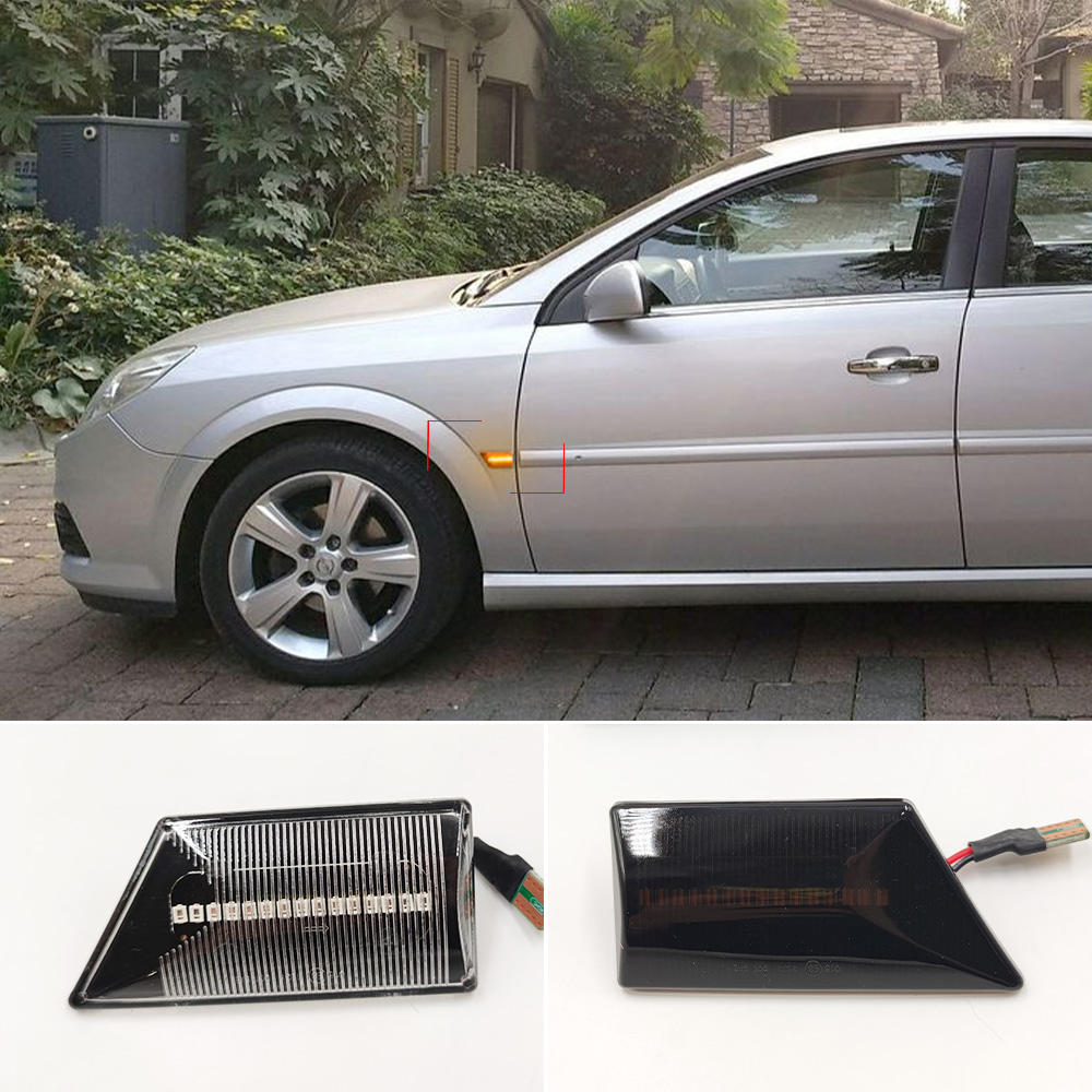 Светильник для Opel Vectra C и Signum, Динамический Светодиодный Боковой Маркер