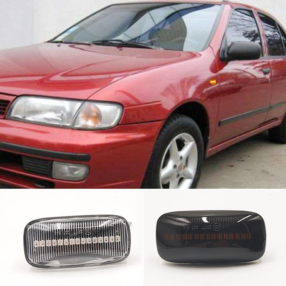 Светодиодный указатель поворота Nissan Maxima 2000-2005, Almera 2000-2006, ABS-пластик