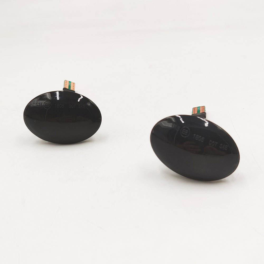 Боковой Габаритный Фонарь Led для Fiat 500, Ford Ka, Maserati - Прозрачное Стекло (Крышка дыма динамического сигнала)