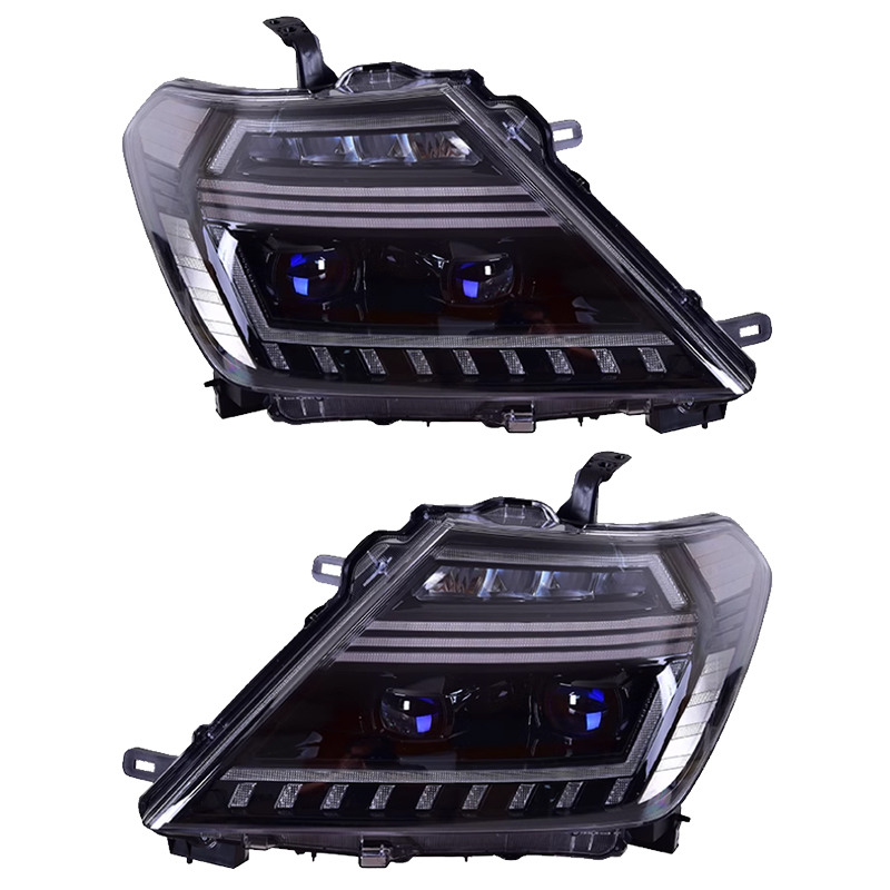 Новые Фары для Nissan Patrol Y62, Ультрасовременные Светодиодные Drl, Стильный Черный Цвет, Качественный Материал