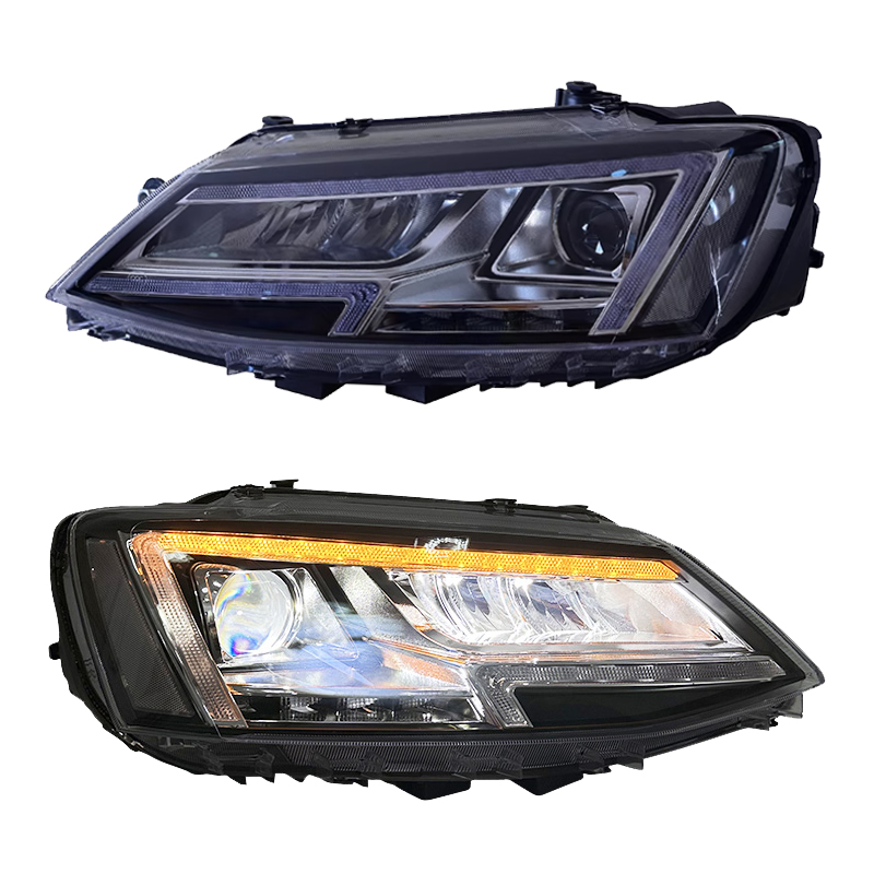 Светодиодные Передние Фары для Volkswagen Jetta Mk6 - Стильный Аксессуар для Вашего Авто! Цена за:1 комплект