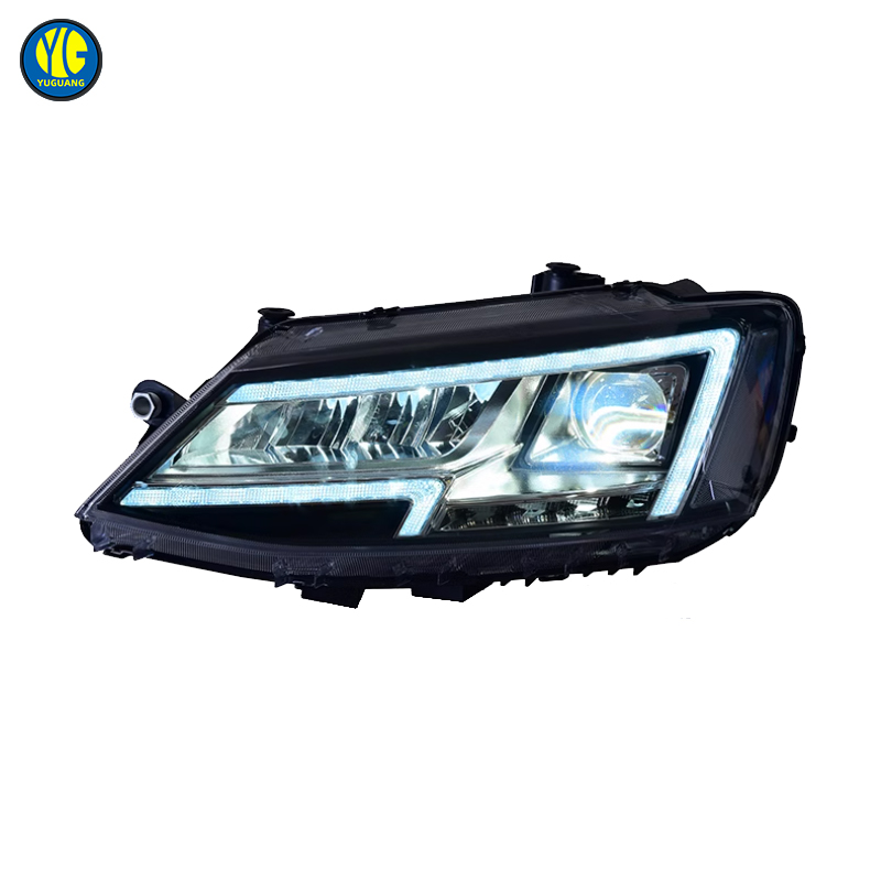 Светодиодные Передние Фары для Volkswagen Jetta Mk6 - Стильный Аксессуар для Вашего Авто! Цена за:1 комплект