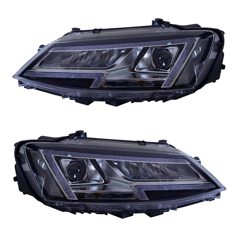 Светодиодные Передние Фары для Volkswagen Jetta Mk6 - Стильный Аксессуар для Вашего Авто! Цена за:1 комплект