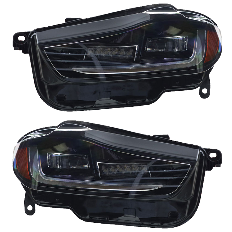 Передние Фары для Jaguar Xe X760 2015-2019. Высокое Качество Светодиодные Фары, Цвет Черный. 