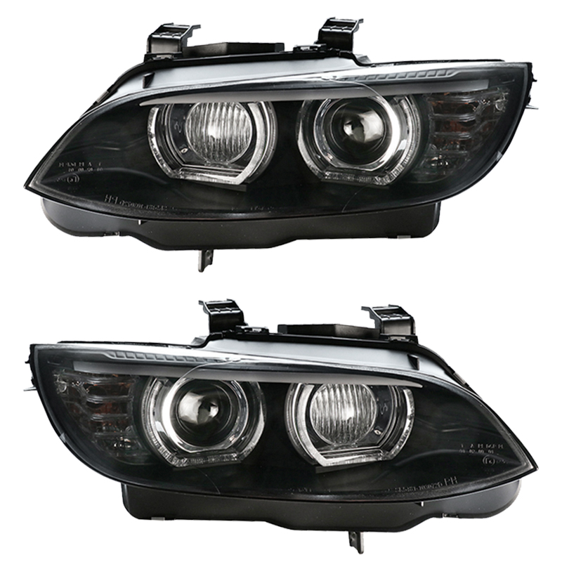 Светодиодная фара для BMW E92 2006-2012, цветной ABS, стильный дизайн
 Цена за:1 комплект