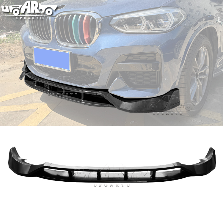Спойлер для Губ Переднего Бампера Bmw X3 из Углеродного Волокна, Новая Пластиковая Частица.
