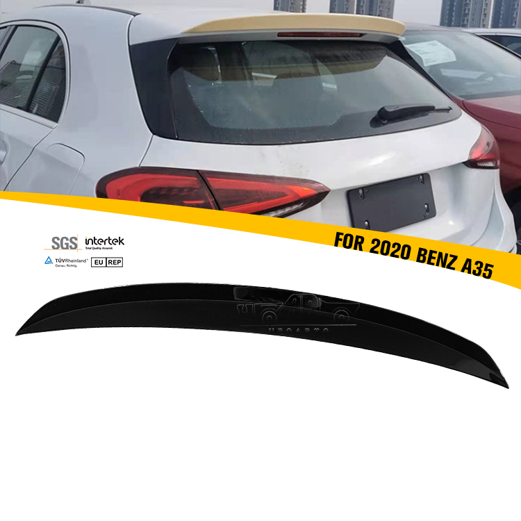 Задний Спойлер Haosheng для Mercedes A-klasse в Углеродном Стиле.