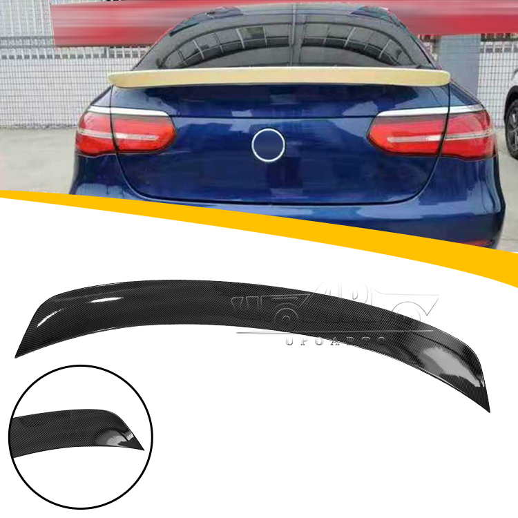 Спойлер Заднего Багажника для Mercedes-benz Glc Coupe в Стиле C63. Материал - Углеродное Волокно Abs. Цвета: Черный, Белый, Жемчужный.