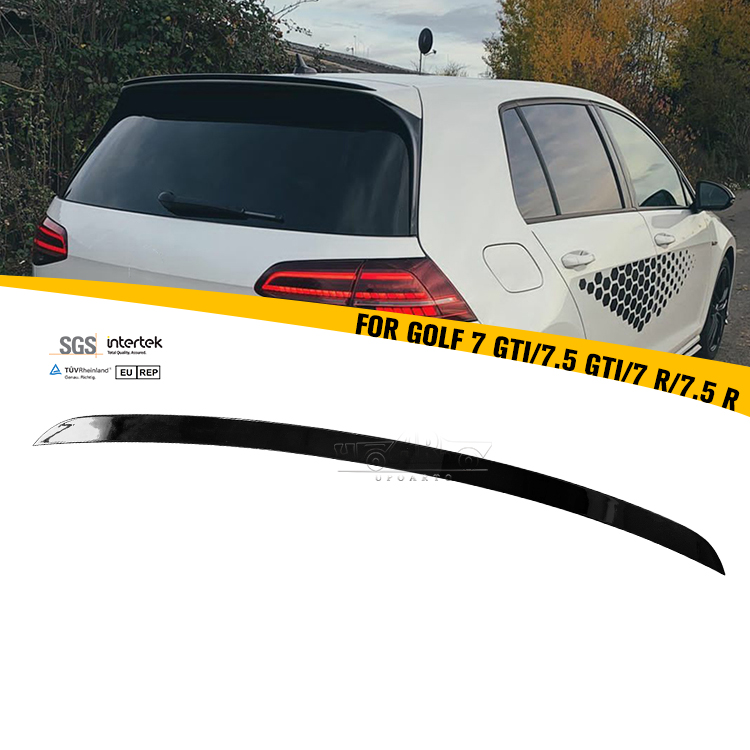 Пластиковый Спойлер из Углеродного Волокна для Volkswagen Golf R. Воплощение Стиля и Динамики!